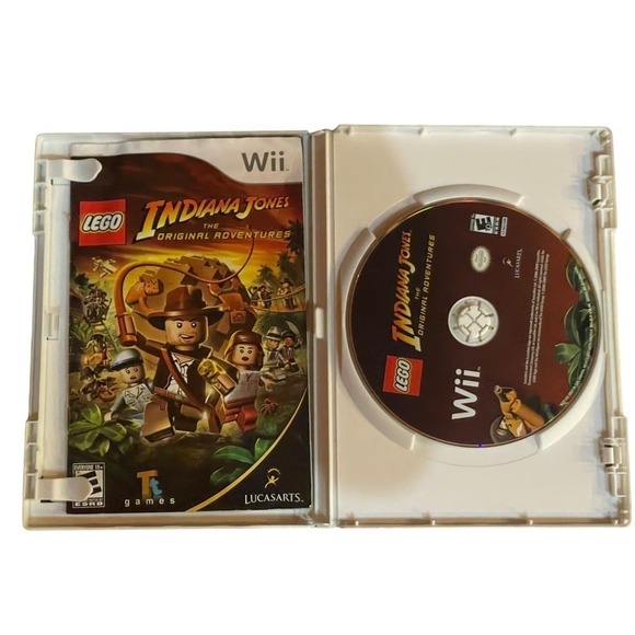 Nintendo Wii: Lego Indiana Jones the original adventures with manual - Picture 3 of 3